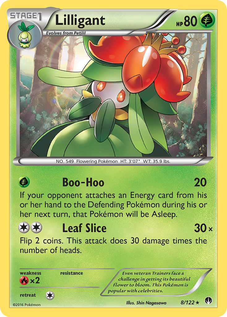 Lilligant card