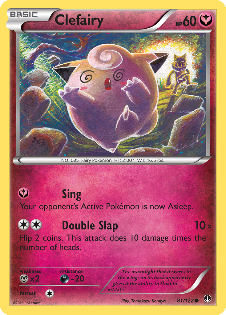 Clefairy card