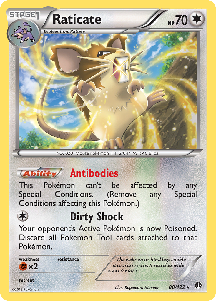 Raticate card