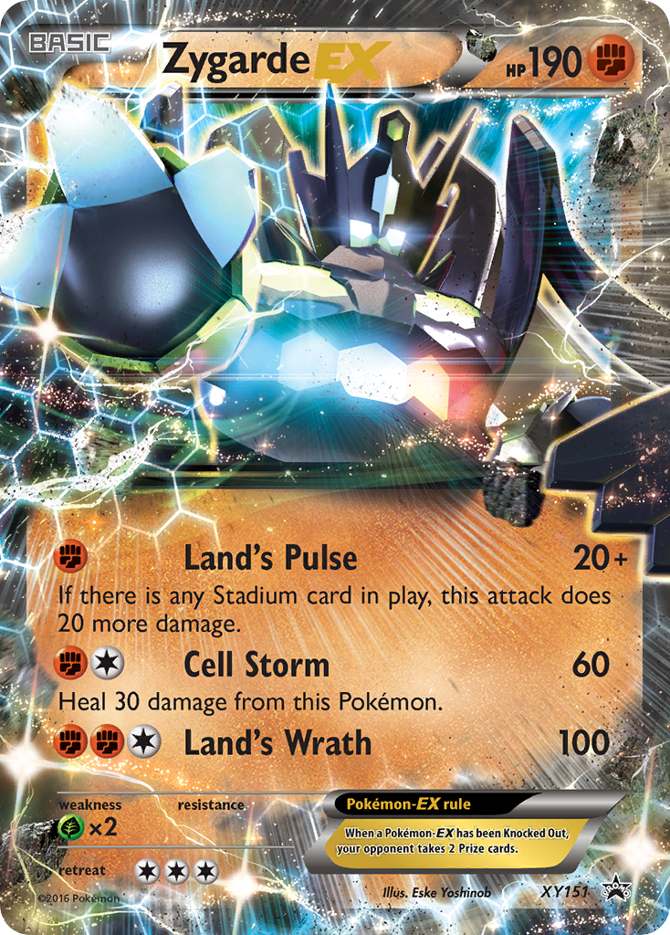 Zygarde EX card