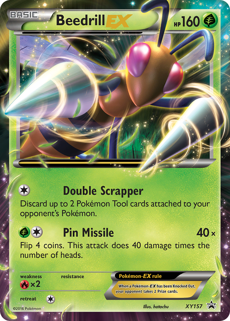 Beedrill EX card