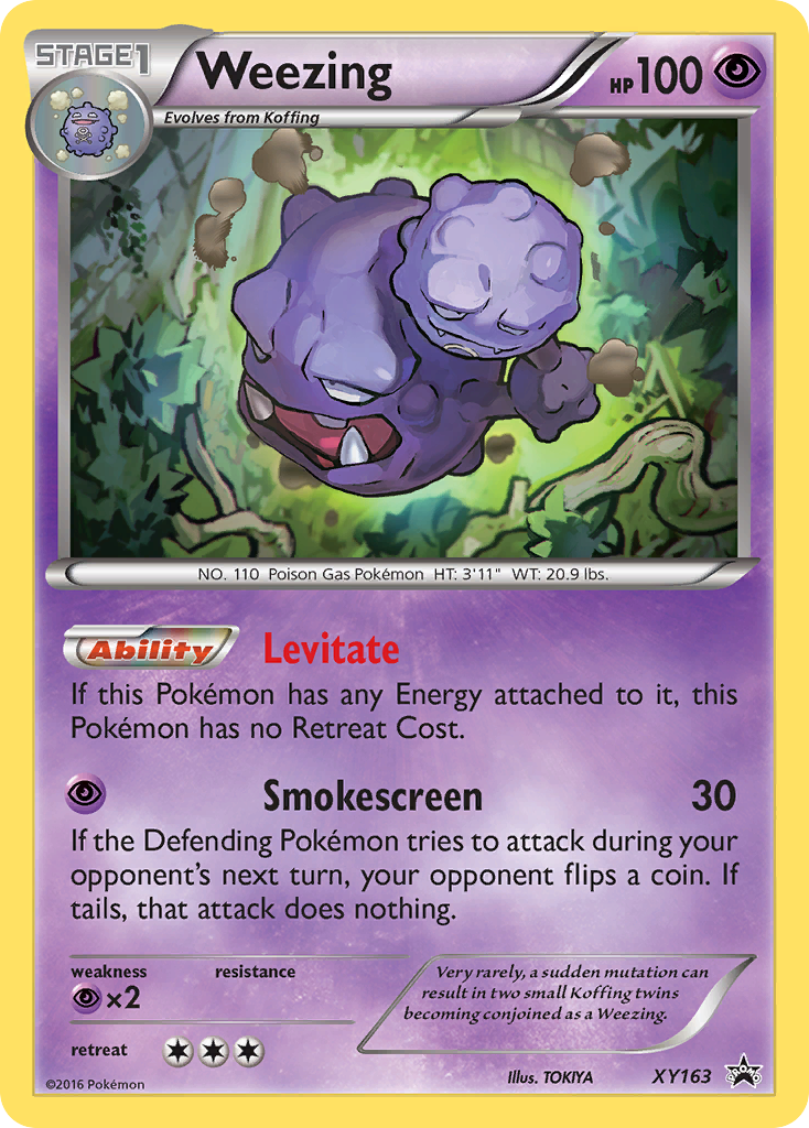 Weezing card