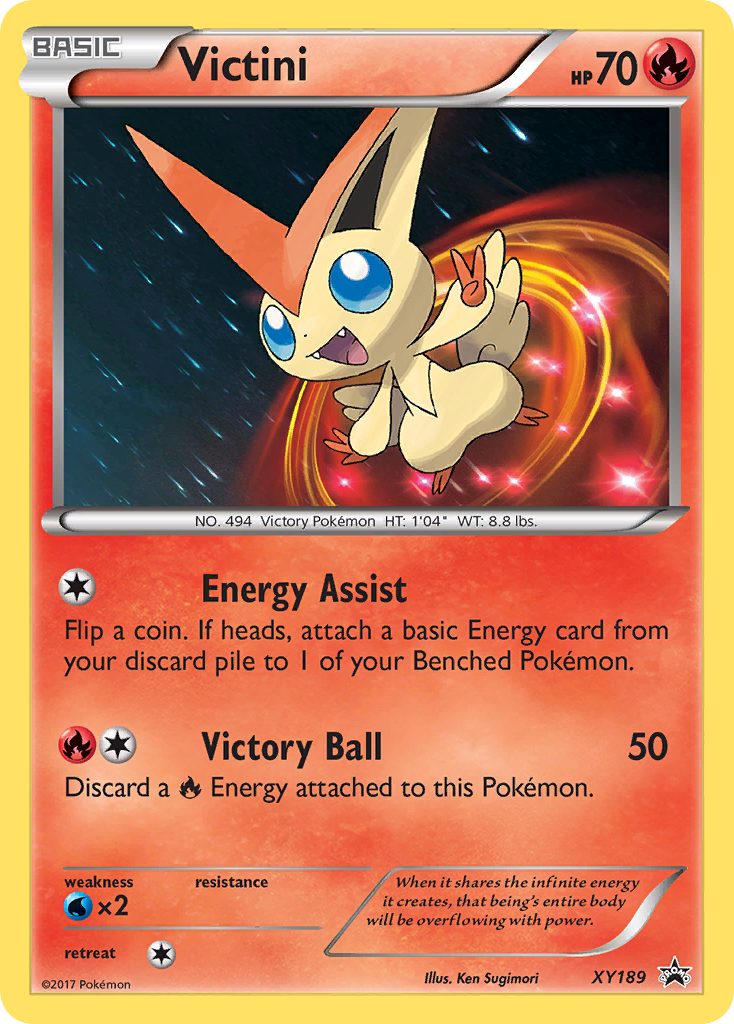 Victini card