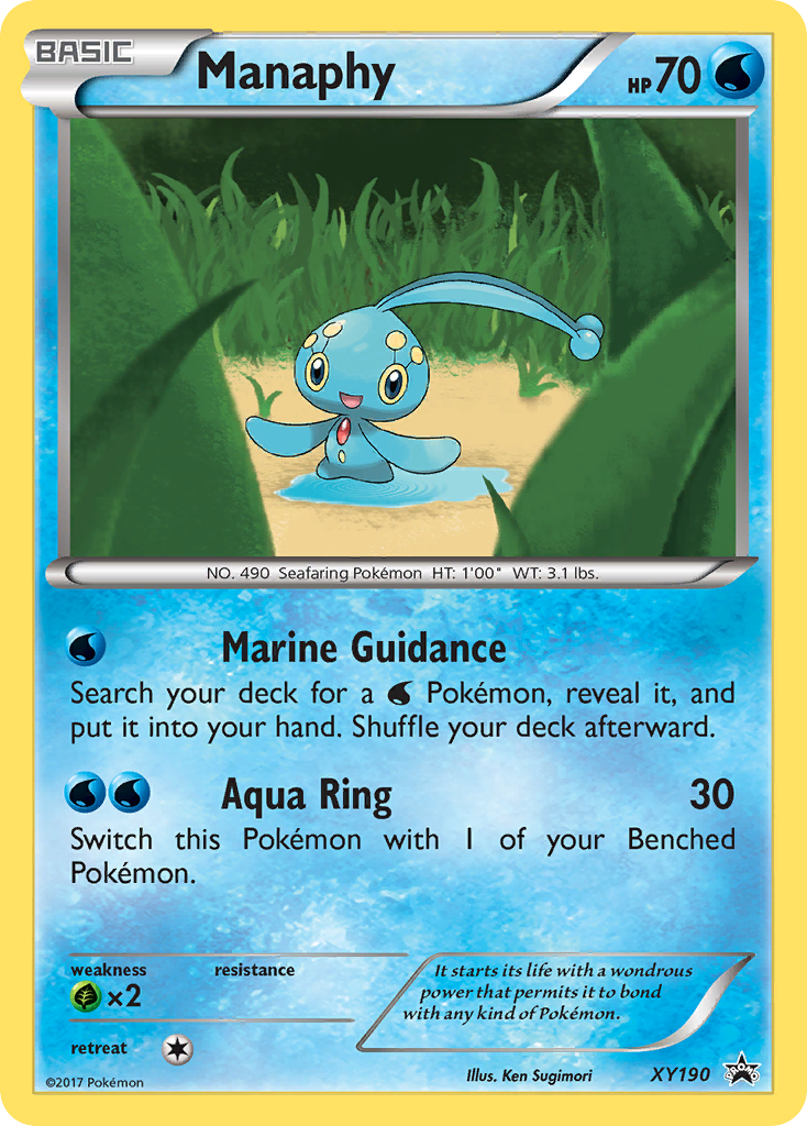 Manaphy card