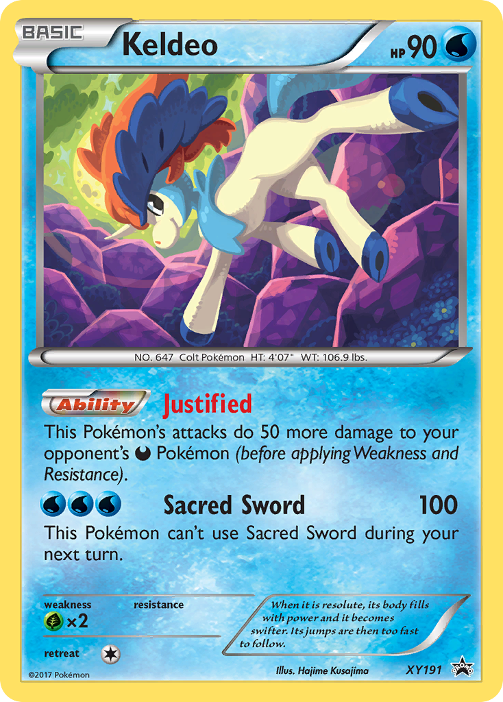 Keldeo card