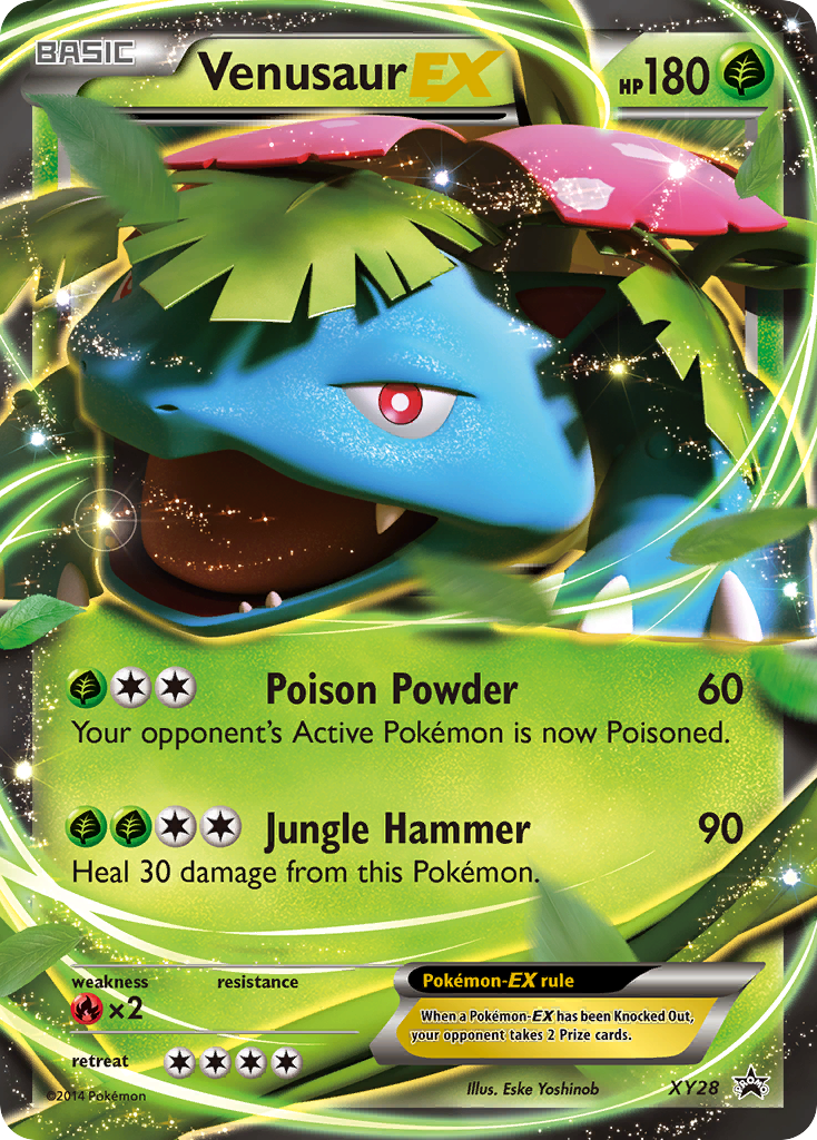 Venusaur EX card