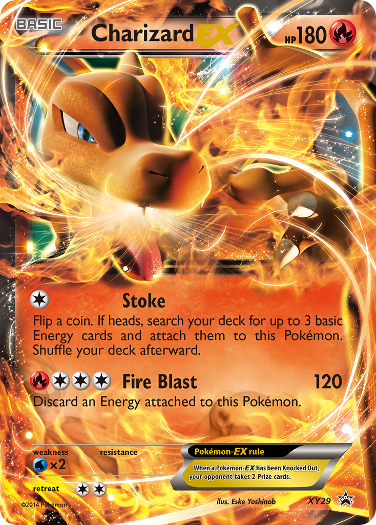 Charizard EX card