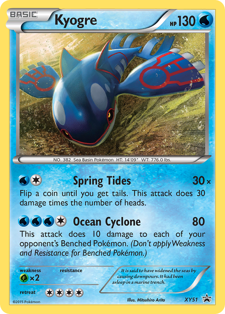 Kyogre card