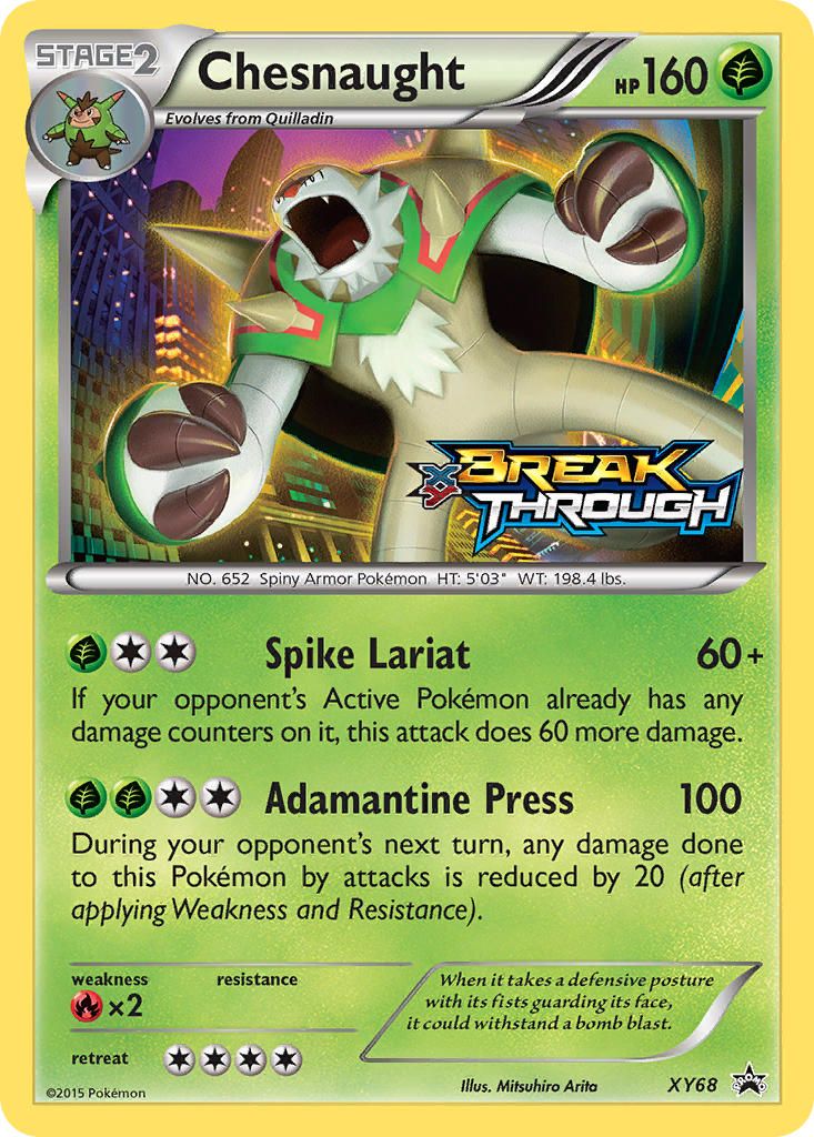 Chesnaught card