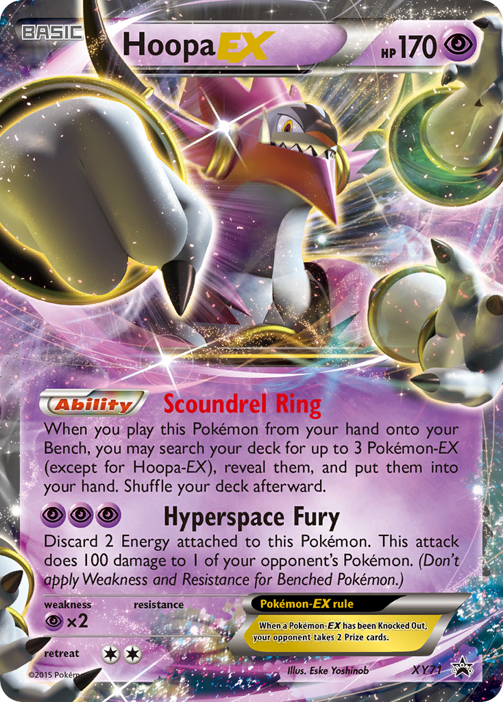 Hoopa EX card