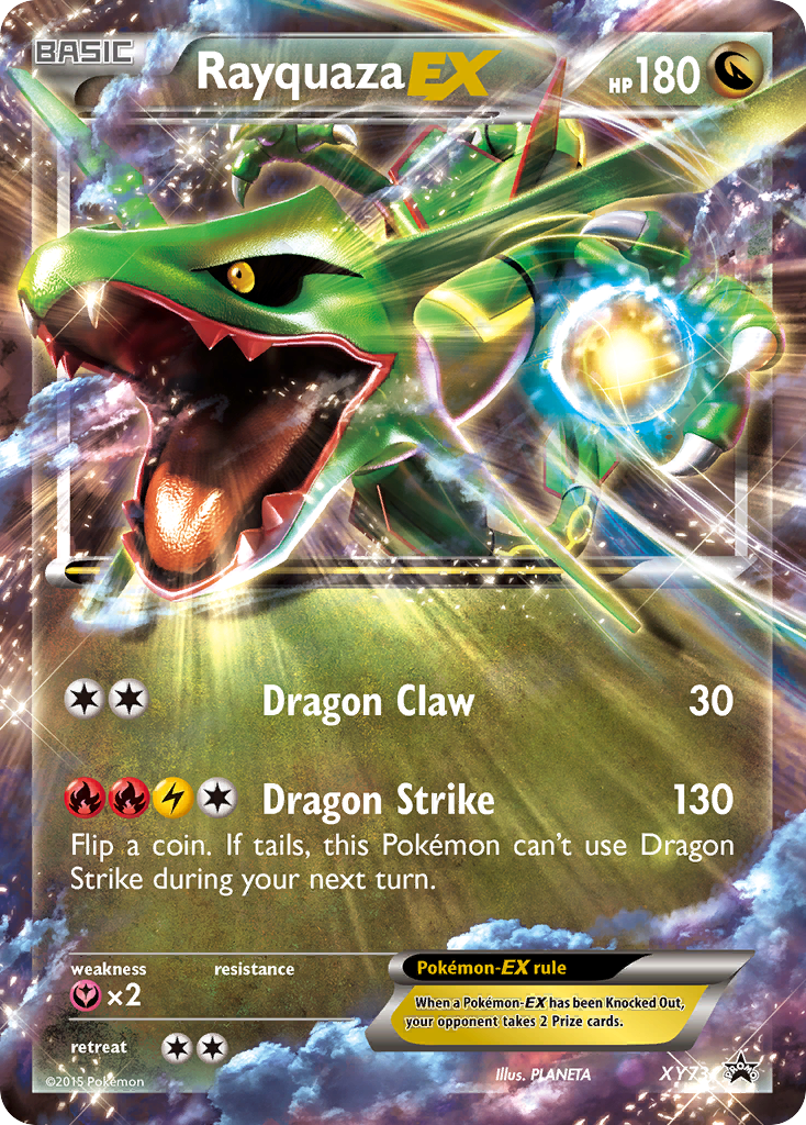 Rayquaza EX card