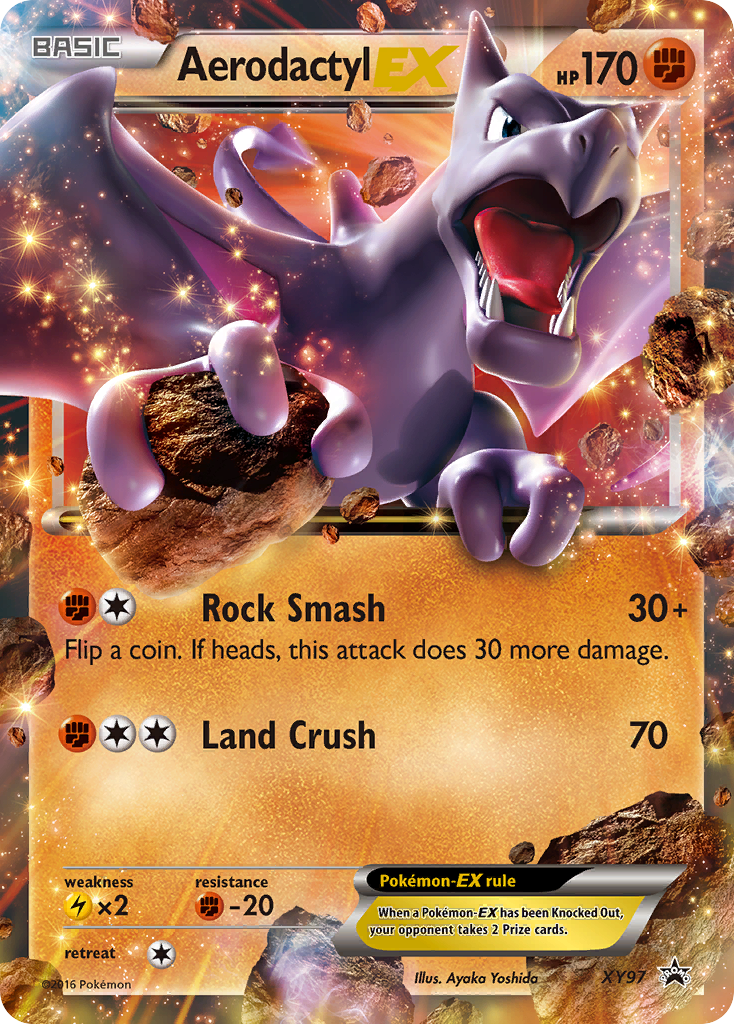 Aerodactyl EX card